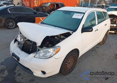 2007 Toyota Matrix z USA, uszkodzony, nr VIN 2T1KR32E47C662088
